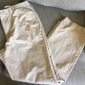 Khaki slacks